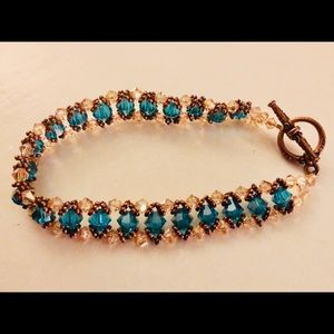 Handmade beaded bracelet.